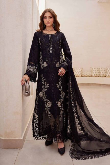 MARIA.B LUXURY LAWN - Embroidered EID LAWN - 25 - 03