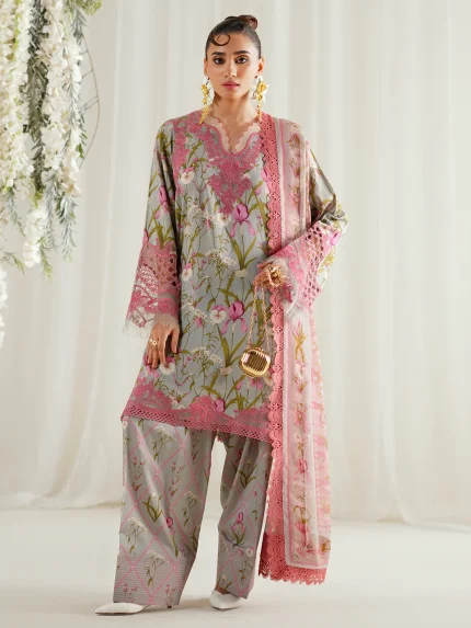 Eres Bonita Viscose '25 By Bin Ilyas - Unstitched | 1103-B