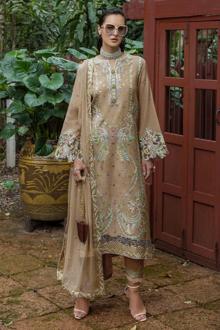 Nuvera Unstitched Raw Silk By Mushq - Unstitched | Ardena