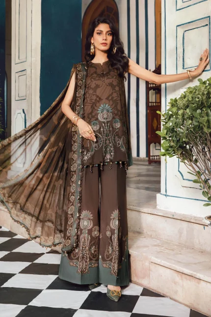 M.Prints Fall Edit By Maria B - Unstitched | MPT-2704-A