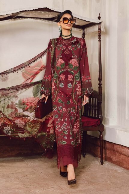 M.Prints Fall Edit By Maria B - Unstitched | MPT-2709-A