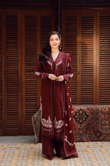 Winter Shawl '25 By Maryam Hussain | WS25-01 Taali