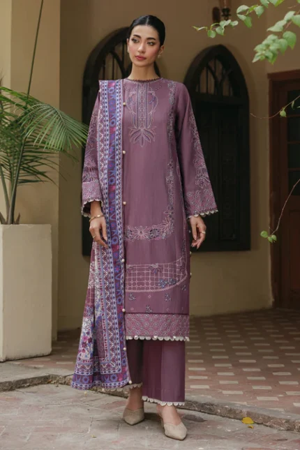 Winter Unstitched By Xenia Formals - Slub Khaddar | EMERY
