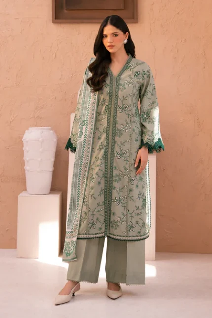 Winter Unstitched By Xenia Formals - Slub Khaddar | KHAYR
