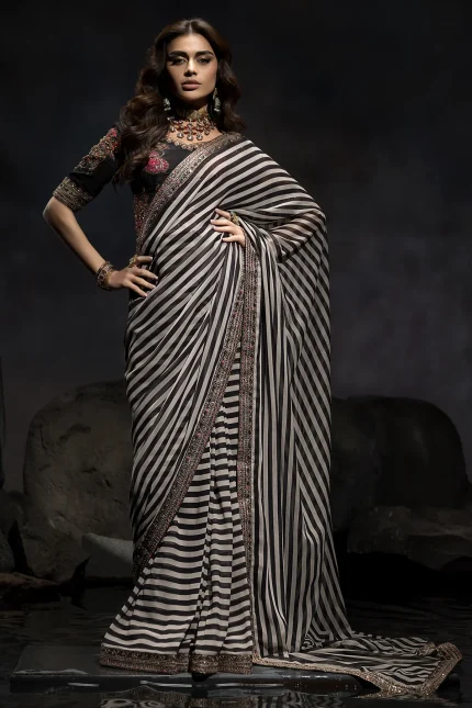 Seher Premium Saree By Charizma - 3PC | CSS6-01