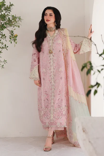 Sahil Luxury Lawn '26 By Qalamkar | SA-09 HANIYA
