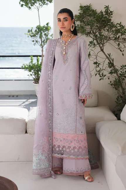 Sahil Luxury Lawn '26 By Qalamkar | SA-11 REHMA