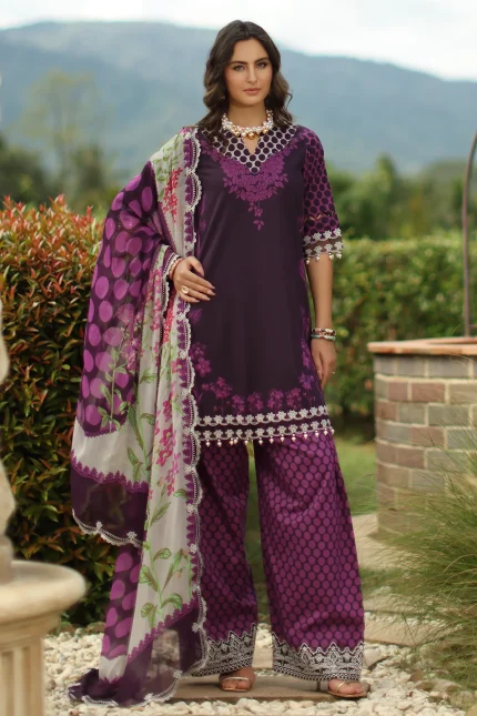 Combination Vol 1 '26 By Charizma - Embroidered Lawn | CC6-005