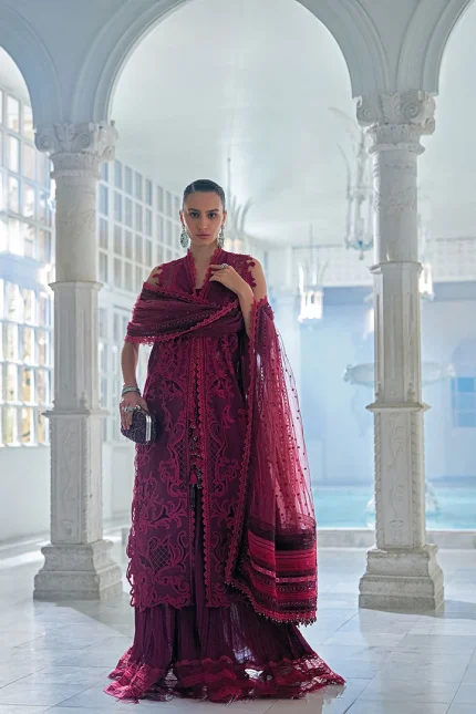 Luxury Lawn Eid '26 By Sobia Nazir - Unstitched | D05-A