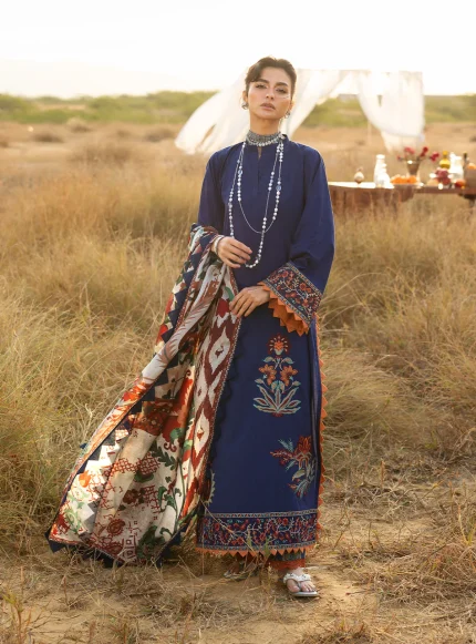 Spring Summer By Zainab Chottani - Unstitched | Elara 06