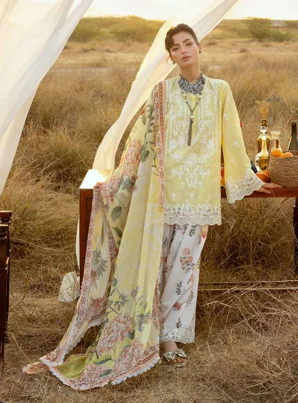 Spring Summer By Zainab Chottani - Unstitched | Mahyr 04