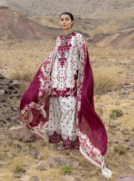 Spring Summer By Zainab Chottani - Unstitched | Rivya 14