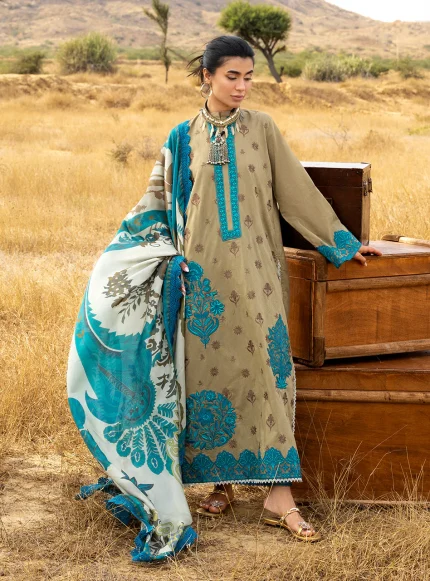Spring Summer By Zainab Chottani - Unstitched | Saphira 11