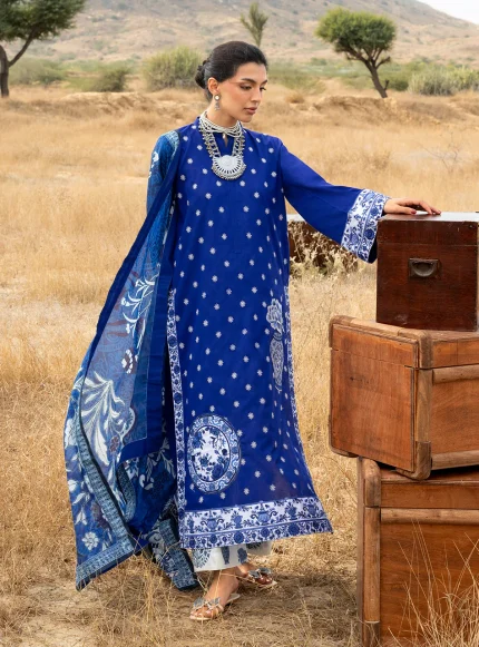 Spring Summer By Zainab Chottani - Unstitched | Veyra 16