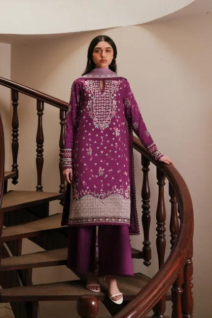 Florette Pre-Eid ' 26 Unstiched By Afrozeh | Lilace