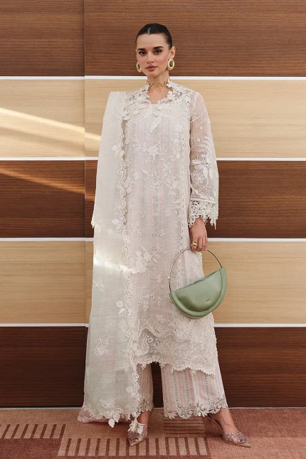 Chikankari Eid Edit '26 By Qalamkar | CM-04 ZIMAL