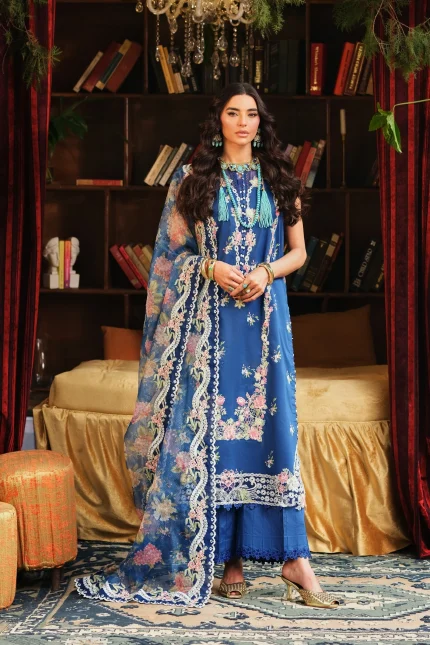 Luxury Lawn '26 By Maryam Hussain | L26-03 Skye