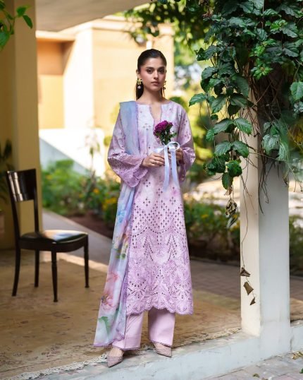 Summer Lines Printkari By Neeshay - Unstitched | MIRELLE