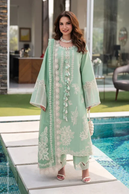 Carnation Eid Edit '26 By Rang Rasiya | D02 - Hiba