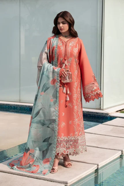 Carnation Eid Edit '26 By Rang Rasiya | D03 - Leeza