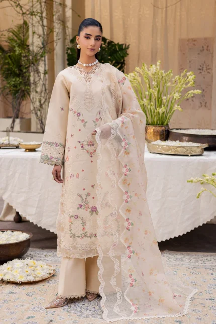 Selene Premium Festive Lawn By Rajbari | Inara