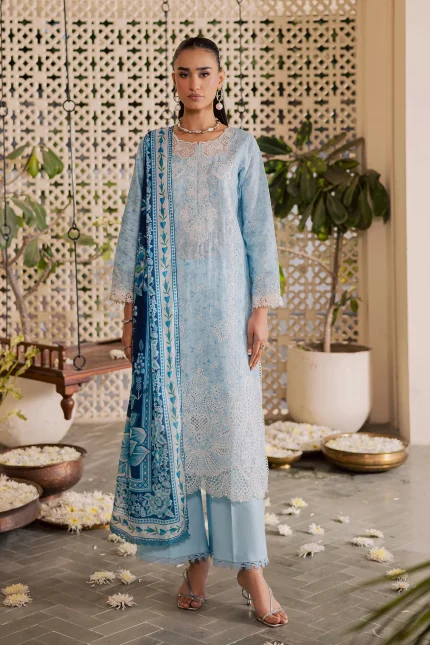 Selene Premium Festive Lawn By Rajbari | Sraya