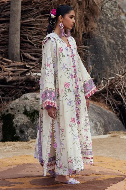 Ameili Luxury Lawn ' 26 Unstitched By Zaha | ZL- 3A