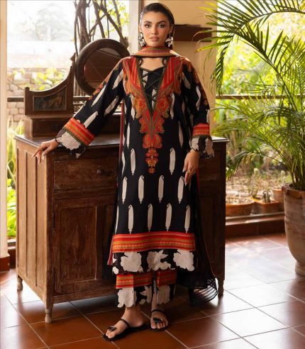 C Print Vol 01 '26 By Charizma - Printed Lawn | CP6-04