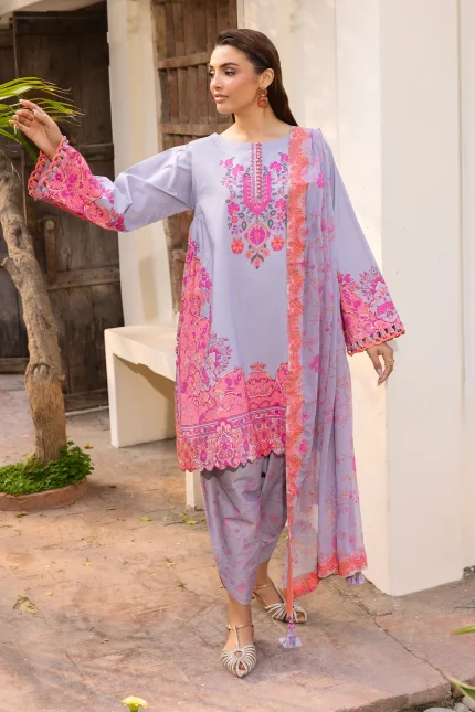 C Print Vol 01 '26 By Charizma - Printed Lawn | CP6-06
