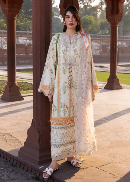Flow By Crimson Lawn'26 | SUN-KISSED LETTER-D9A