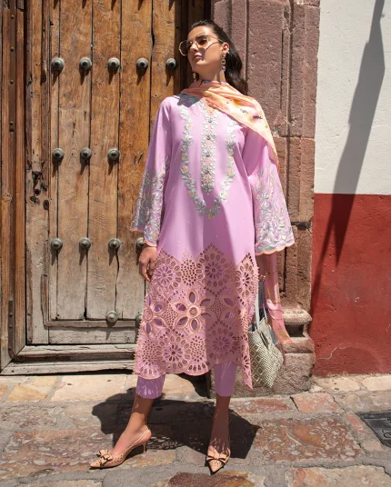 Odyssey | Lawn'26 By Mushq - Unstitched | D01 - Alba