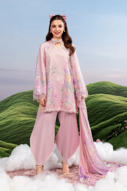 Dreamscape - Unstitched Eid ll By M Basics | MB-CUSV14-10B