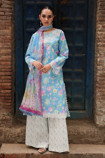 Floral Symphony V2 By Rajbari - Lawn | D02