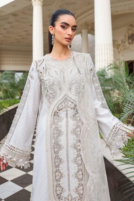 Luxury Lawn '26 By Maria B - Unstitched | EL-26-01