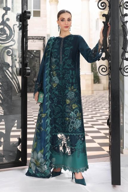 Luxury Lawn '26 By Maria B - Unstitched | EL-26-06