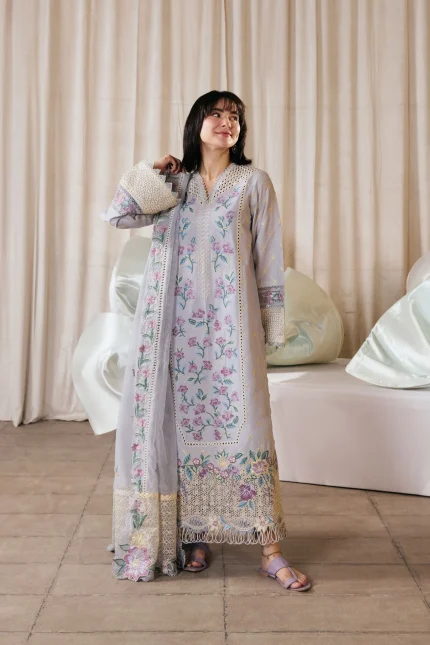 Luxury Lawn '26 VOL. II By Maryam Hussain | V2-08 Pari