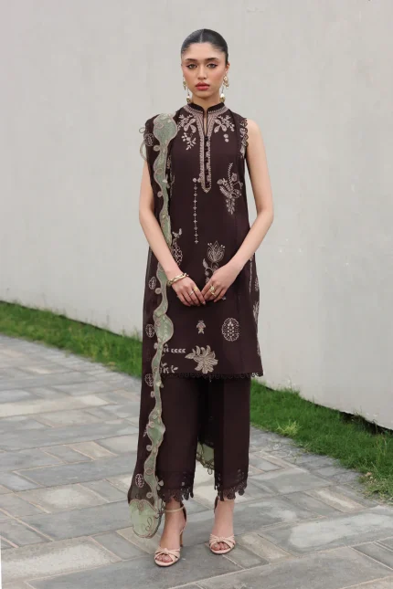 Qline Lawn Drop II By Qalamkar | QKL-15 YASRA